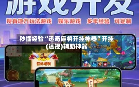 秒懂经验“迅奇麻将开挂神器”开挂(透视)辅助神器-第2张图片