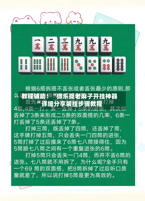 教程辅助！“微乐捉老麻子开挂神器	”详细分享装挂步骤教程-第2张图片