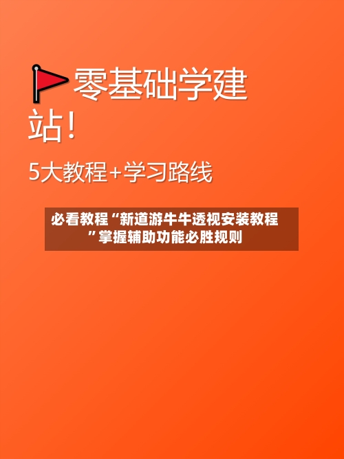 必看教程“新道游牛牛透视安装教程”掌握辅助功能必胜规则-第2张图片