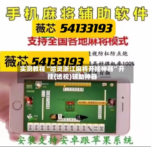 实测教程“哈灵浙江麻将开挂神器	”开挂(透视)辅助神器-第2张图片