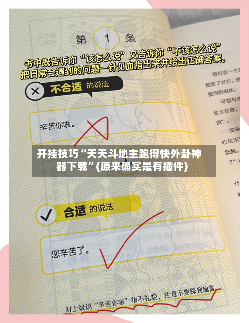 开挂技巧“天天斗地主跑得快外卦神器下载”(原来确实是有插件)-第2张图片
