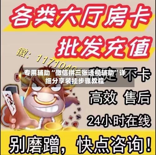 专用辅助“微信拼三张透视辅助”详细分享装挂步骤教程-第2张图片