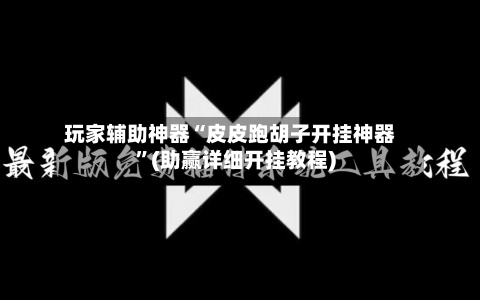 玩家辅助神器“皮皮跑胡子开挂神器”(助赢详细开挂教程)-第2张图片