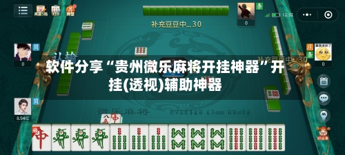 软件分享“贵州微乐麻将开挂神器”开挂(透视)辅助神器-第3张图片