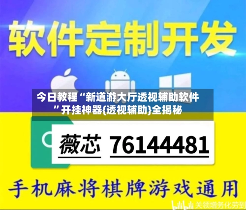 今日教程“新道游大厅透视辅助软件	”开挂神器{透视辅助}全揭秘-第2张图片
