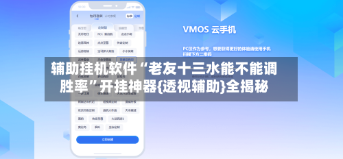 辅助挂机软件“老友十三水能不能调胜率	”开挂神器{透视辅助}全揭秘-第2张图片