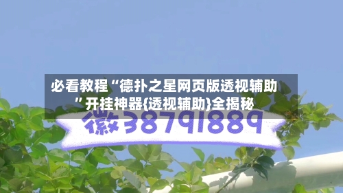 必看教程“德扑之星网页版透视辅助”开挂神器{透视辅助}全揭秘-第3张图片