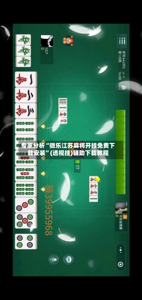 专家分析“微乐江苏麻将开挂免费下载安装”(透视挂)辅助下载教程-第2张图片