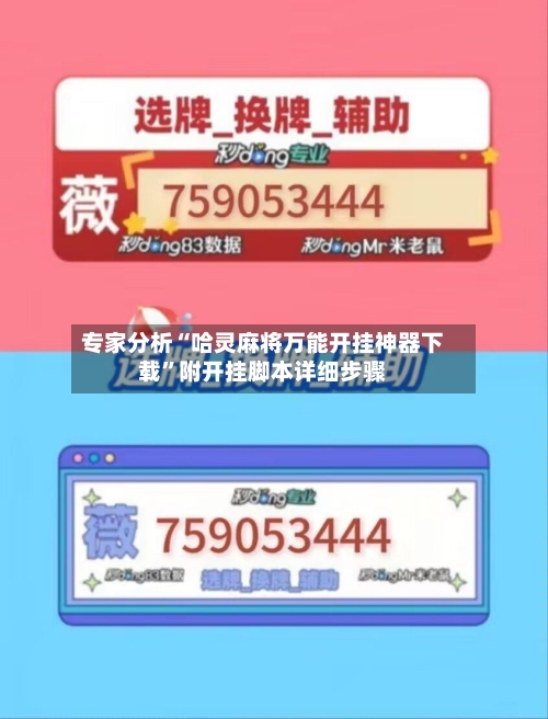 专家分析“哈灵麻将万能开挂神器下载”附开挂脚本详细步骤-第3张图片