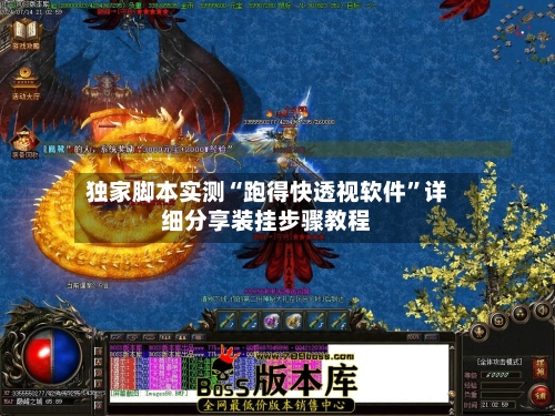 独家脚本实测“跑得快透视软件”详细分享装挂步骤教程-第2张图片