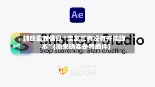 辅助最新信息“亲友汇有没有开挂脚本	”(原来确实是有插件)-第2张图片