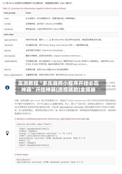 实测教程“多乐麻将小程序开挂必赢神器”开挂神器{透视辅助}全揭秘