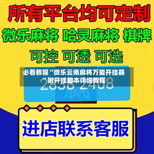 必看教程“微乐云南麻将万能开挂器”附开挂脚本详细教程-第3张图片