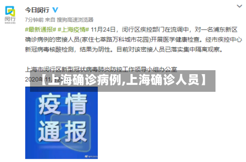 【上海确诊病例,上海确诊人员】-第3张图片
