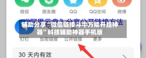 辅助分享“微信链接斗牛万能开挂神器	”科技辅助神器手机版-第3张图片