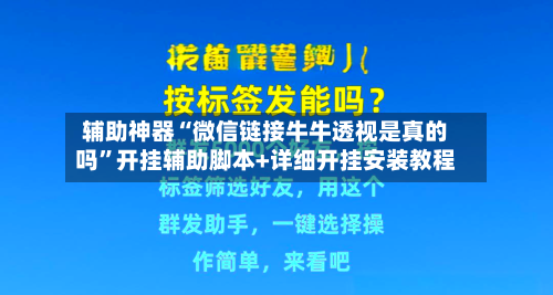 辅助神器“微信链接牛牛透视是真的吗”开挂辅助脚本+详细开挂安装教程-第2张图片