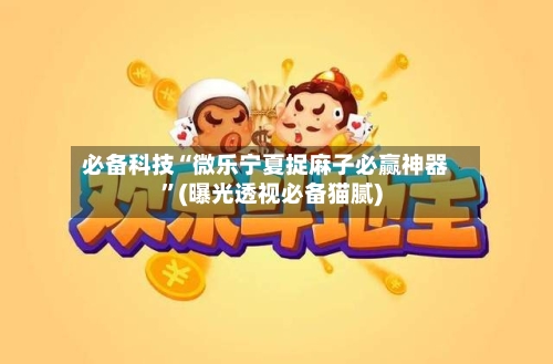 必备科技“微乐宁夏捉麻子必赢神器”(曝光透视必备猫腻)-第2张图片