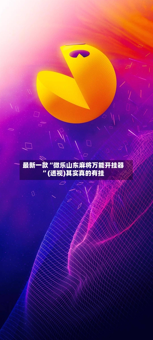 最新一款“微乐山东麻将万能开挂器	”(透视)其实真的有挂-第2张图片