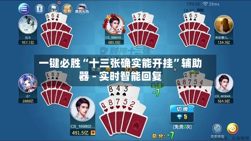 一键必胜“十三张确实能开挂”辅助器 - 实时智能回复-第2张图片